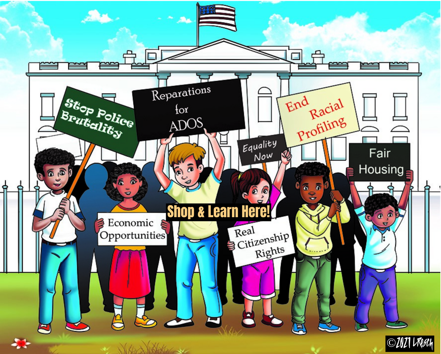 The brave justice-seeking children of Little ADOS